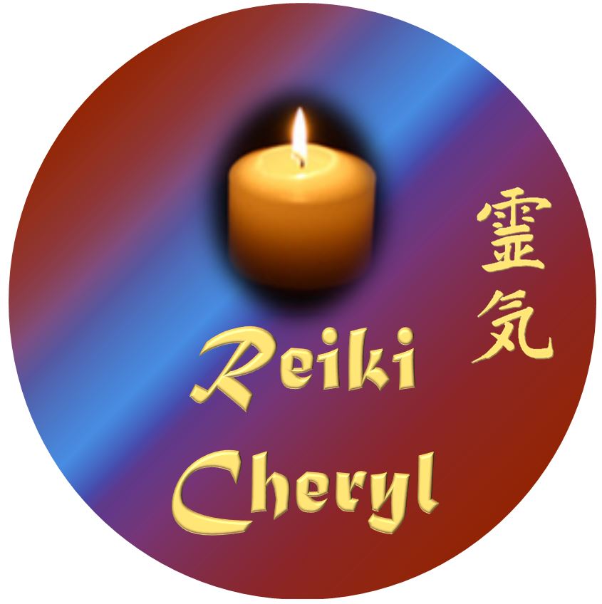 Reiki Coalville Reiki Cheryl circle circular logo